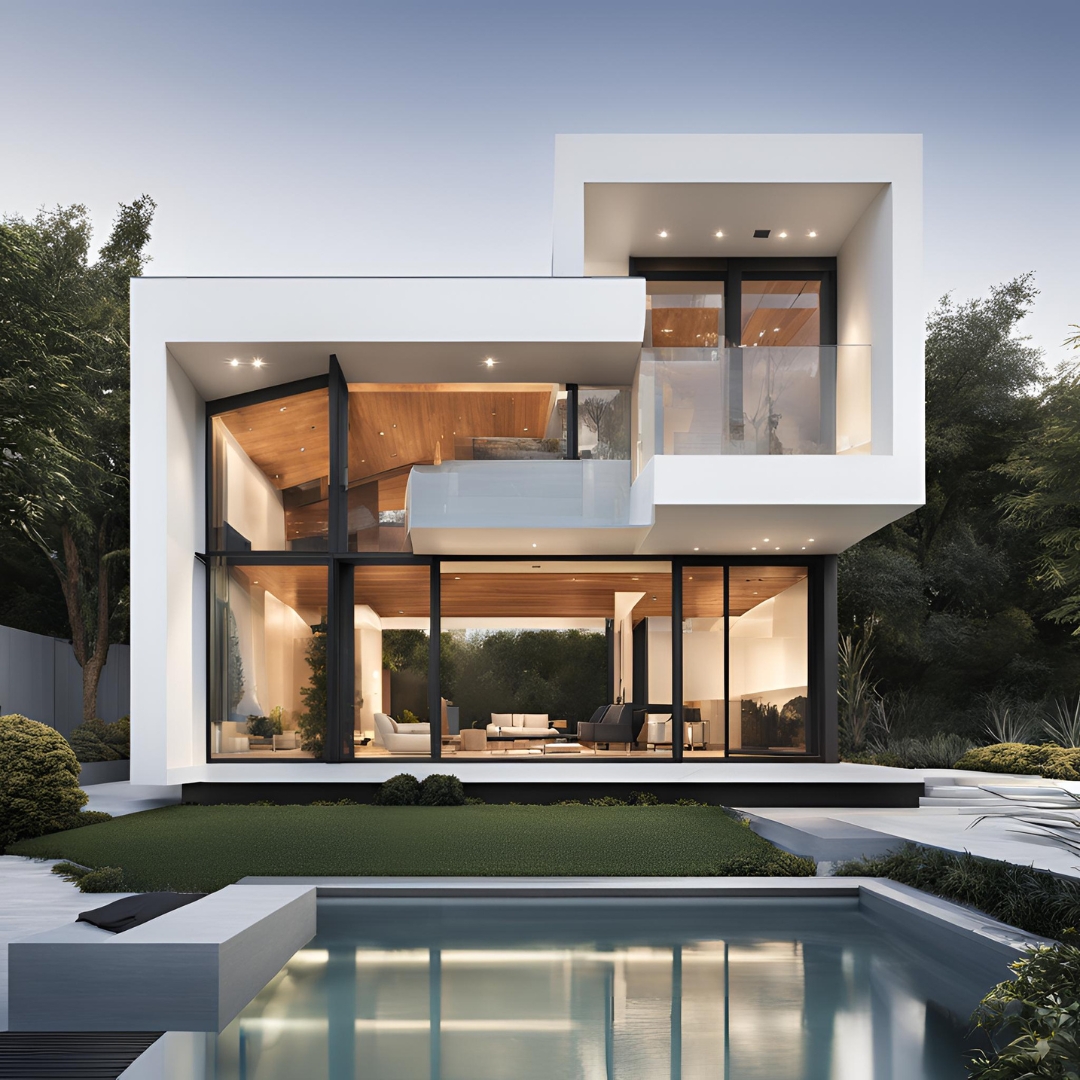 modern architecture house